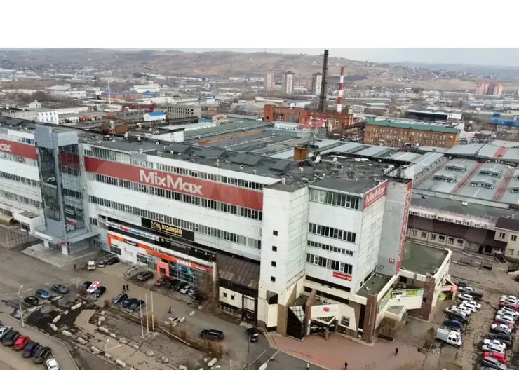 В Красноярске за 125 млн рублей продают здание ТЦ Bazzar на Телевизорной
