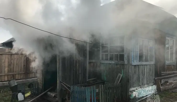 В Красноярском крае мужчина погиб в пожаре из-за непотушенной сигареты