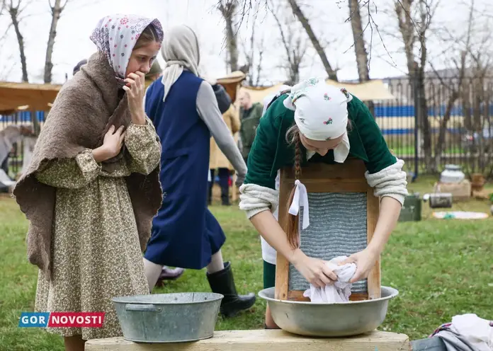 Ученики школы № 45 в Красноярске организовали масштабную историческую реконструкцию