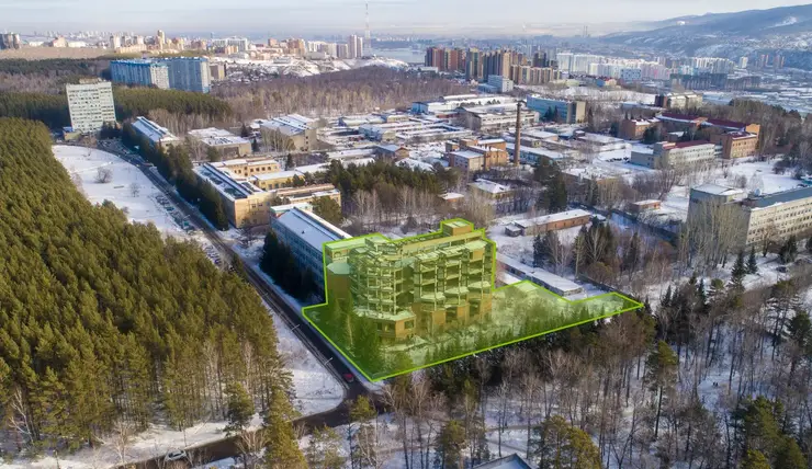 В Красноярске выставили на торги два участка под строительство