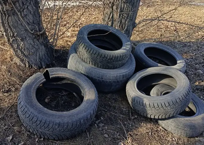 В Красноярске 4 мая будут принимать старые шины на переработку