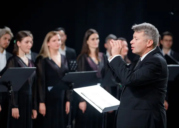 Концертный хор Санкт-Петербурга выступил в Красноярске