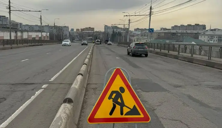 В Красноярске начался ремонт улицы Копылова