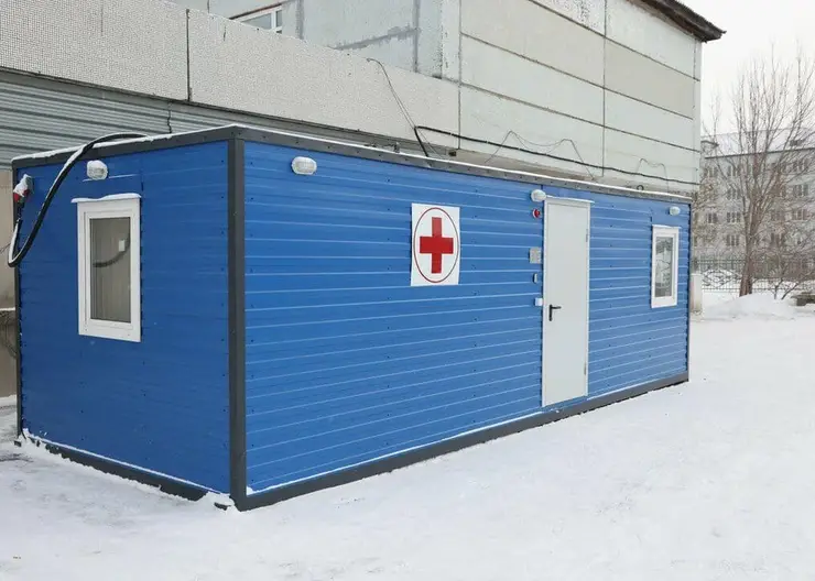 В Красноярске заработали два мобильных пункта скорой помощи