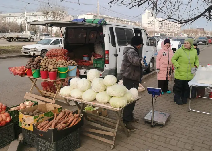 В Свердловском районе Красноярска оштрафовали 40 незаконных торговцев