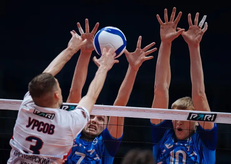 Волейбольный «Енисей» проиграл казанскому «Зениту» в ответном матче четвертьфинала