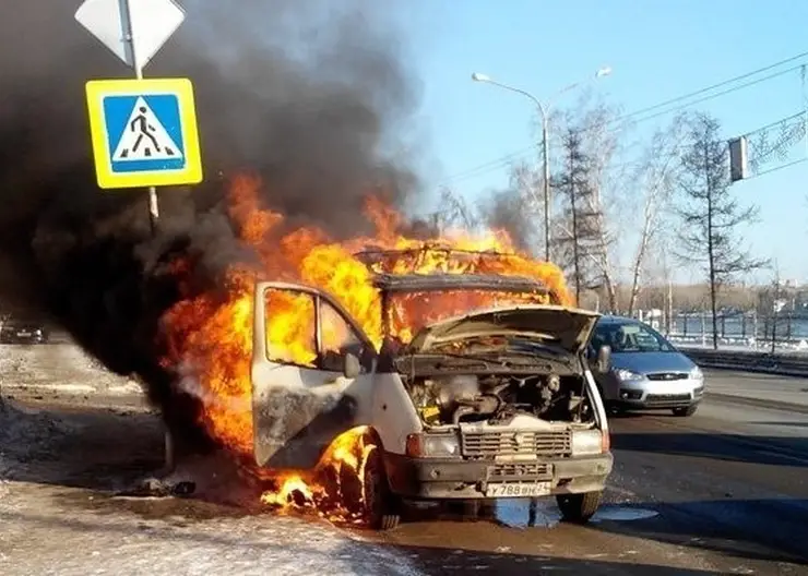 С начала года в Красноярском крае загорелись 20 автомобилей