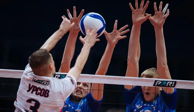 Волейбольный «Енисей» проиграл казанскому «Зениту» в ответном матче четвертьфинала