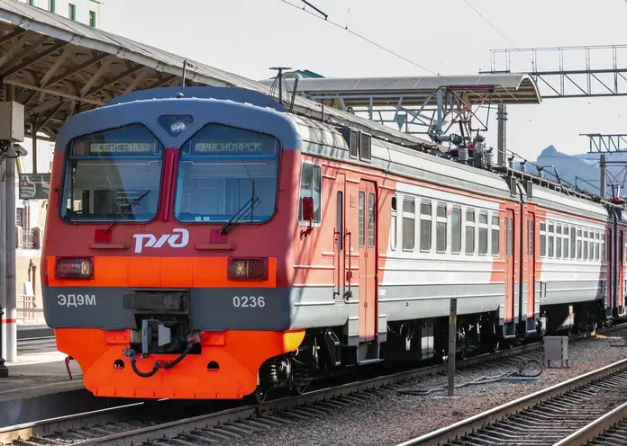 В Красноярске на выходные изменят расписание пригородных поездов