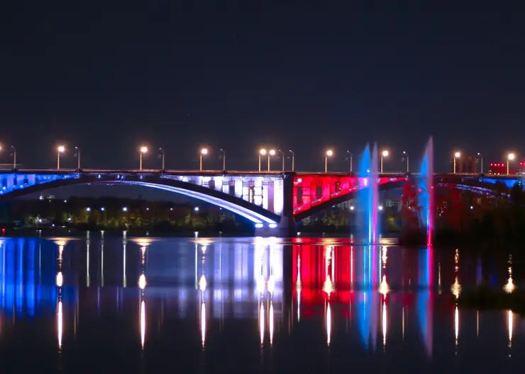 В Красноярске речной фонтан прекратит работать 17 сентября