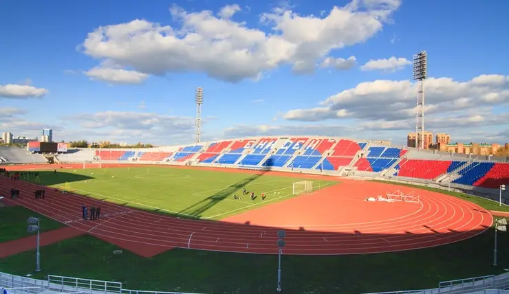 Футбольный «Енисей» проведет первый после зимы матч на Центральном стадионе