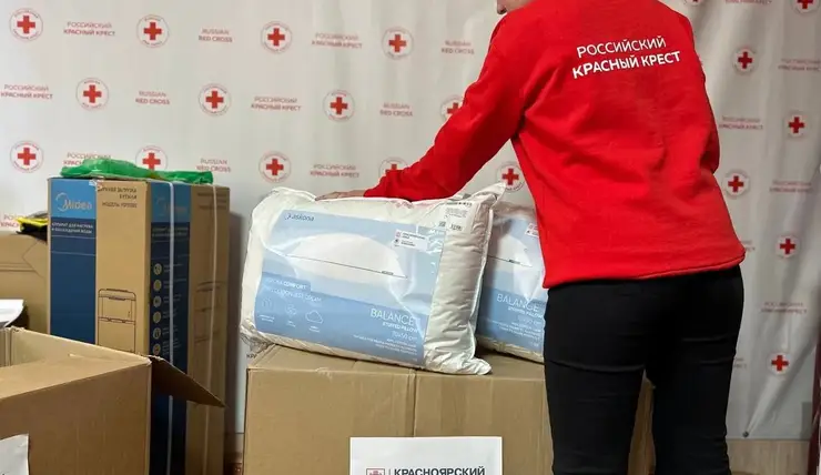 В Оренбург доставили гуманитарный груз из Красноярского края