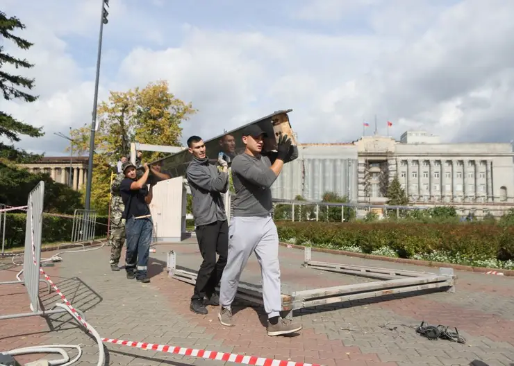 С 14 сентября в Красноярске перекроют участок Карла Маркса у площади Революции