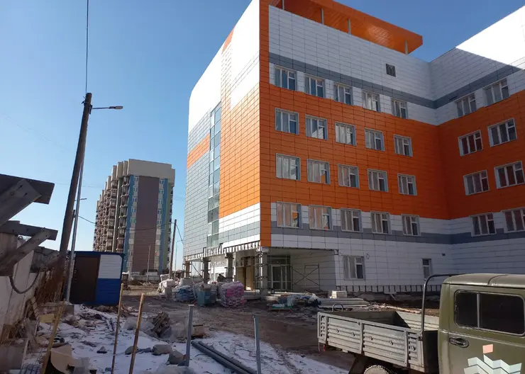 В Красноярске до конца 2022 года построят поликлинику в Покровском