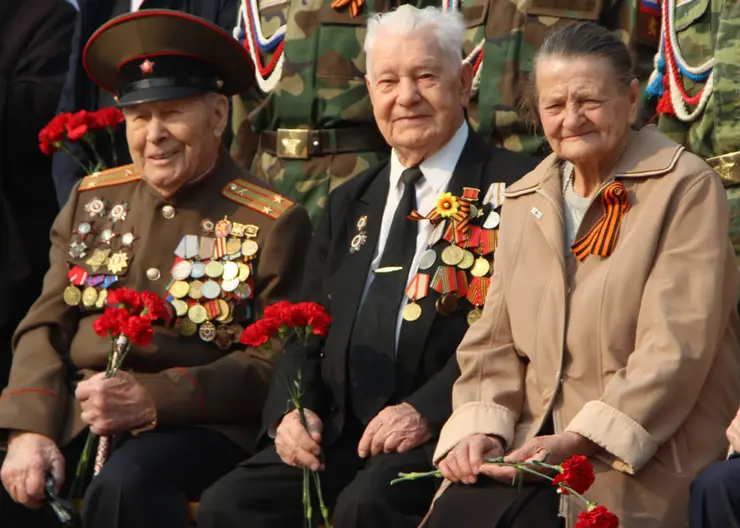 В Красноярском крае ветераны Великой Отечественной войны стали получать региональные выплаты к 79-й годовщине Победы