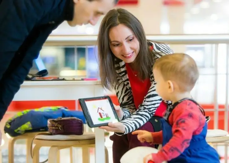 Красноярка разработала приложение для запуска речи у детей