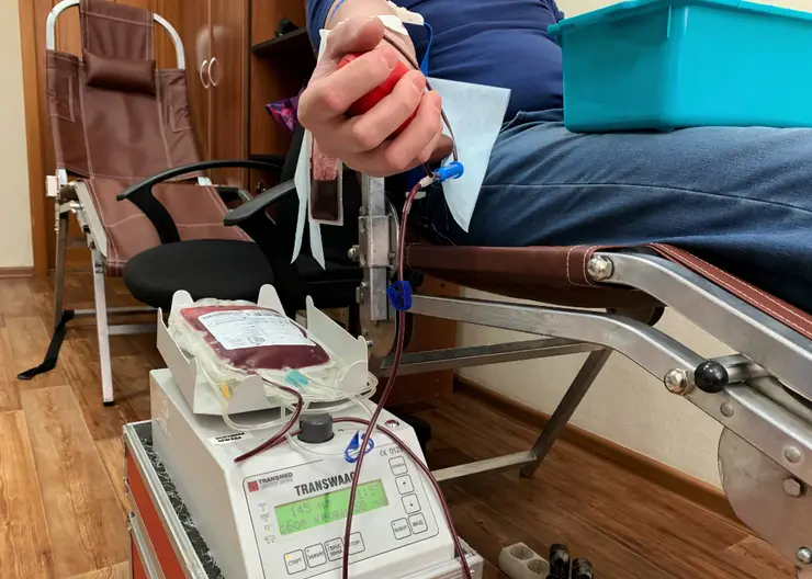 Красноярские энергетики помогли пополнить банк крови