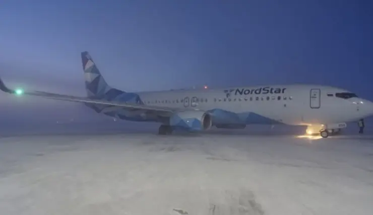 На севере Красноярского края шесть рейсов ушли на запасные аэродромы из-за непогоды
