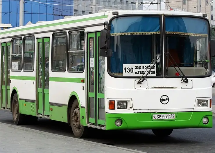 Автобус № 136 из Красноярска в Минино начнет курсировать с 19 апреля