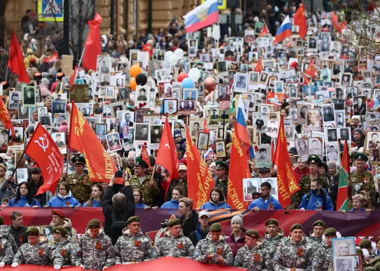 В Красноярске шествие «Бессмертного полка» не будут проводить очно