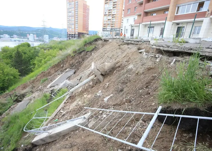 В Красноярске пройдут публичные слушания по вопросу укрепления склона на 2-й Огородной