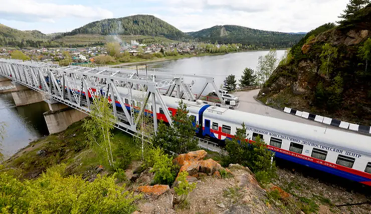 В мае поезд здоровья отправится в центральные и западные районы Красноярского края
