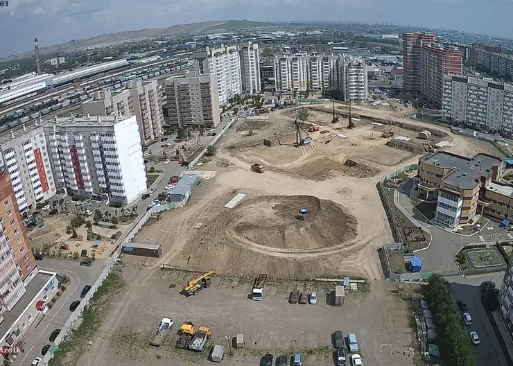 В Красноярске начали строить школу в Северном на 1280 мест