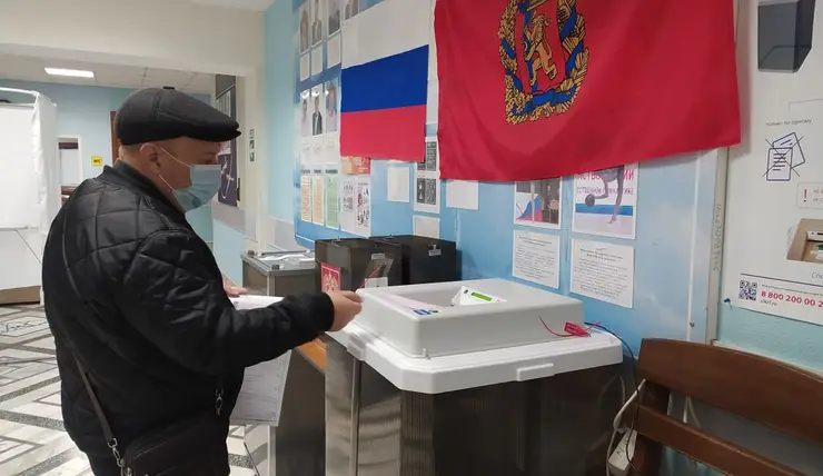К 12 часам дня в Красноярском крае проголосовали более полумиллиона человек