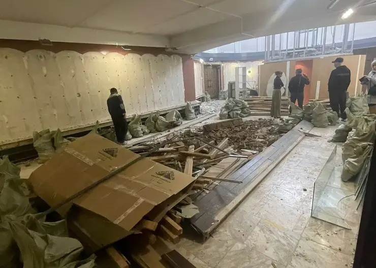 В Красноярске началась реконструкция музея «Мемориал Победы»