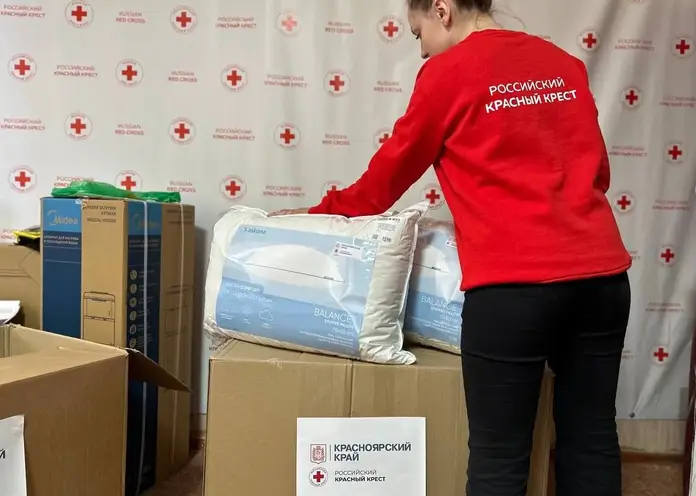 В Оренбург доставили гуманитарный груз из Красноярского края